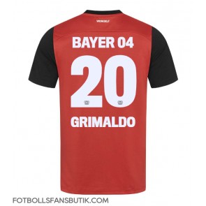 Bayer Leverkusen Alejandro Grimaldo #20 Replika Hemmatröja 2024-25 Kortärmad